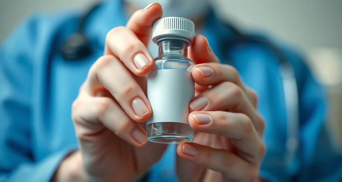 Best peptide stack for fat loss showing pharmaceutical-grade vials and medical instruments in clinical setting