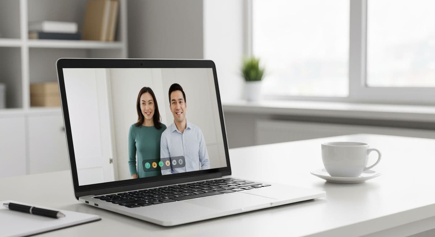 GLP-1 medication doctor providing online telehealth consultation to Broken Arrow Oklahoma patient via secure video call