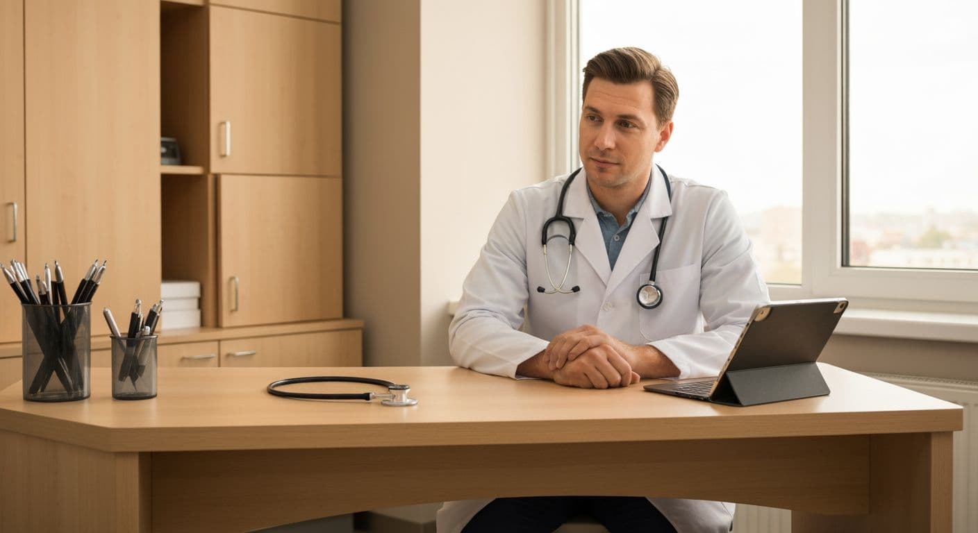 Medical illustration of knee joint showing osteoarthritis inflammation and GLP-1 receptor agonist therapy mechanism for pain relief