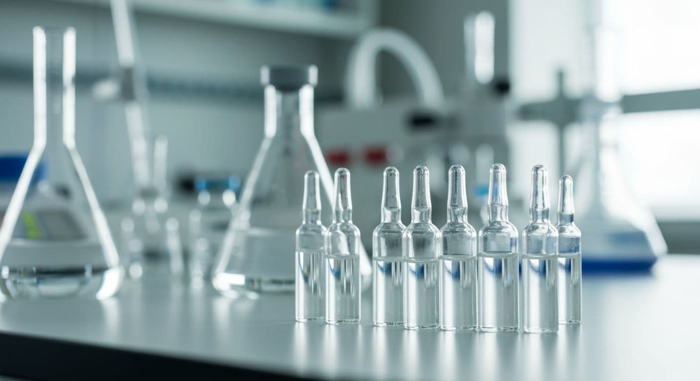 Postmenopausal woman receiving peptide therapy consultation in clinical setting with healthcare provider guidance