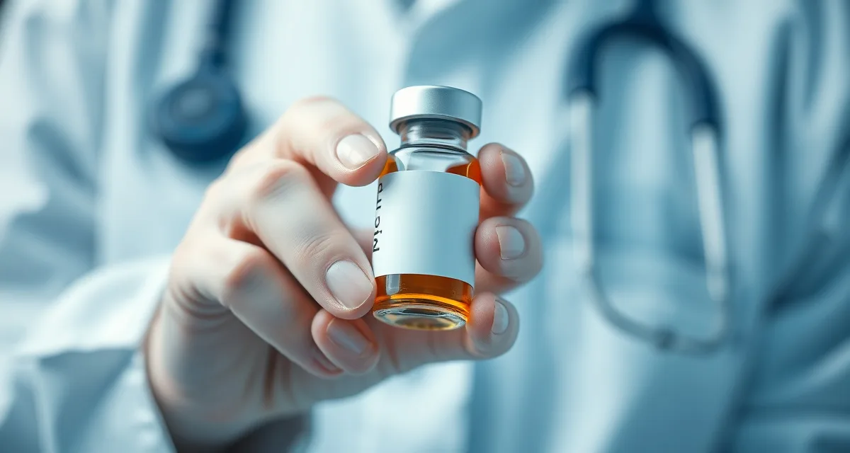 Medical illustration of knee joint with osteoarthritis and semaglutide treatment mechanism for pain relief