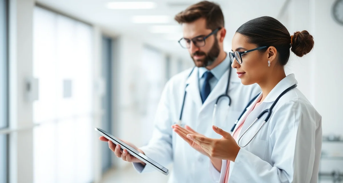 Mature woman discussing semaglutide treatment for postmenopausal weight loss with healthcare provider in clinical setting