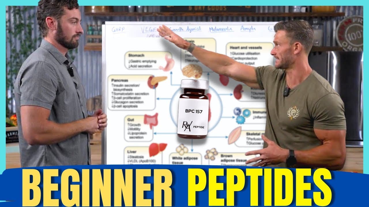 Complete Guide to Peptides for Fat Loss Muscle Building and Longevity - Dr. Kyle Gillett MD