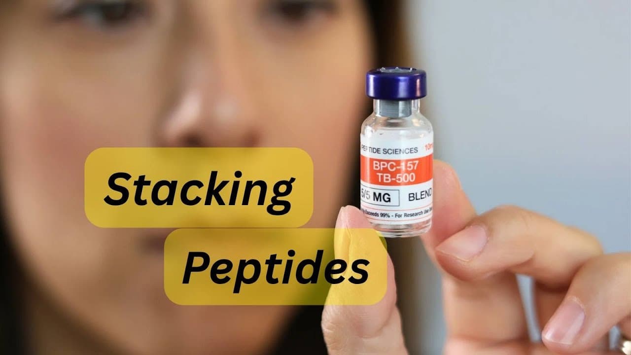 Peptide Stacks For Healing Inflammation and Regeneration (BPC-157 +TB-500 + GHK-Cu +KPV)