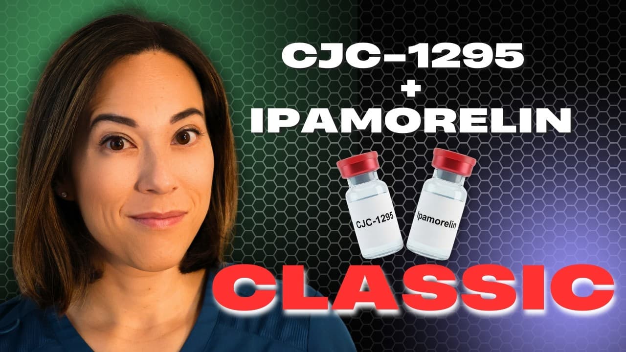 Real Dr Explains CJC-1295 + Ipamorelin - The CLASSIC Peptide Stack
