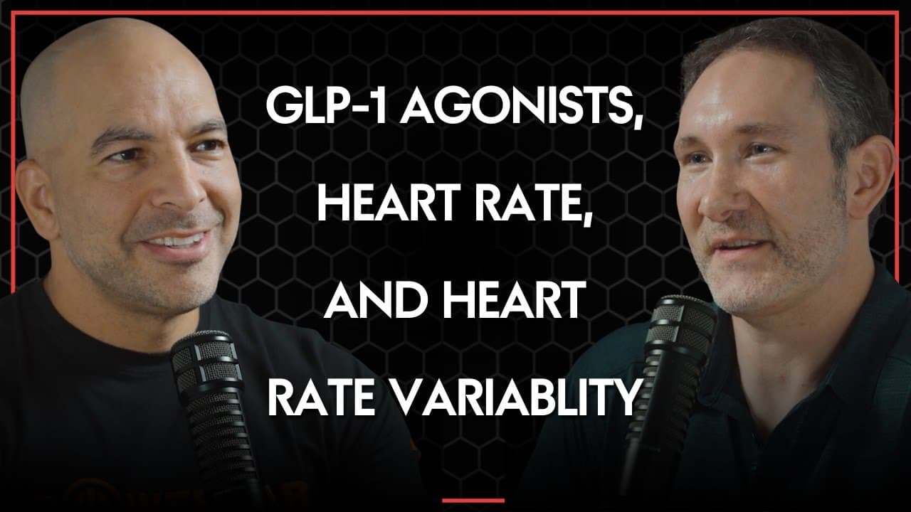 How do GLP-1 agonists (Ozempic Wegovy Mounjaro) effect heart rate and heart rate variability?