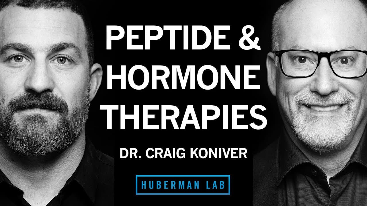 Peptide & Hormone Therapies for Health Performance & Longevity | Dr. Craig Koniver