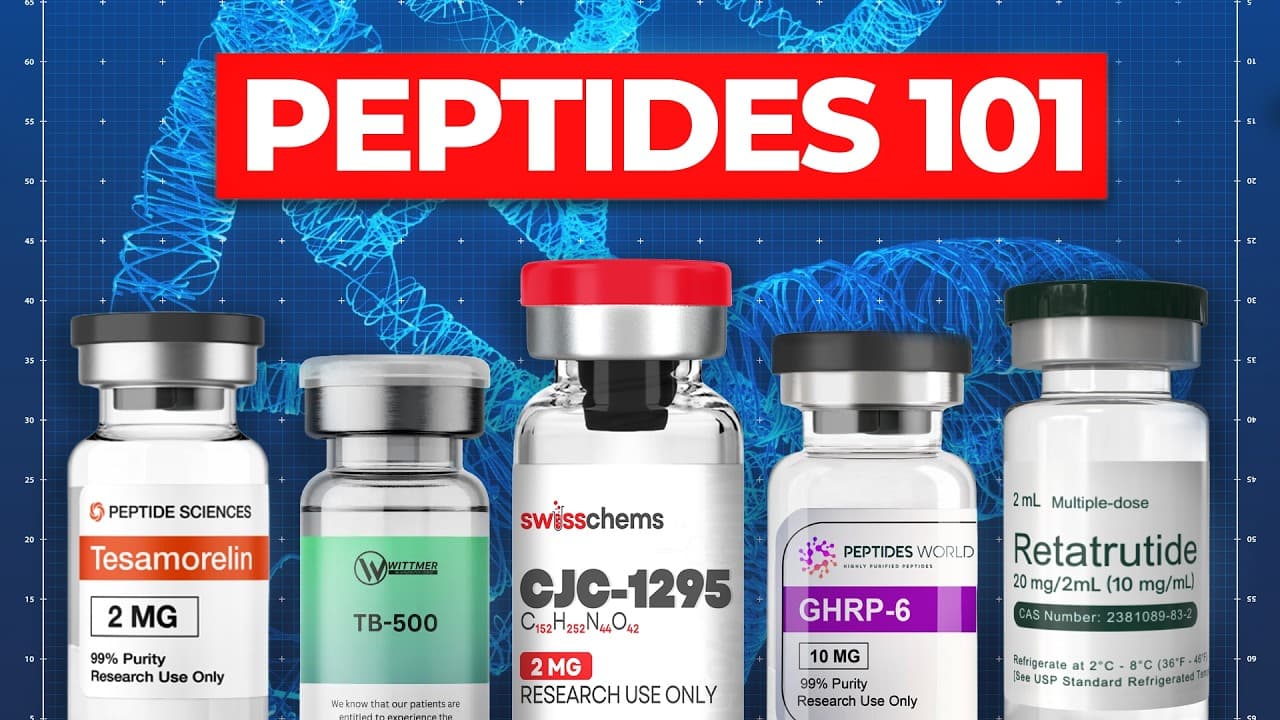 Doctor Breaks Down the Peptide Craze — Science, Legality & the FDA War