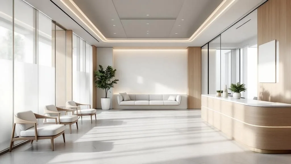 Interior of Totality Wellness