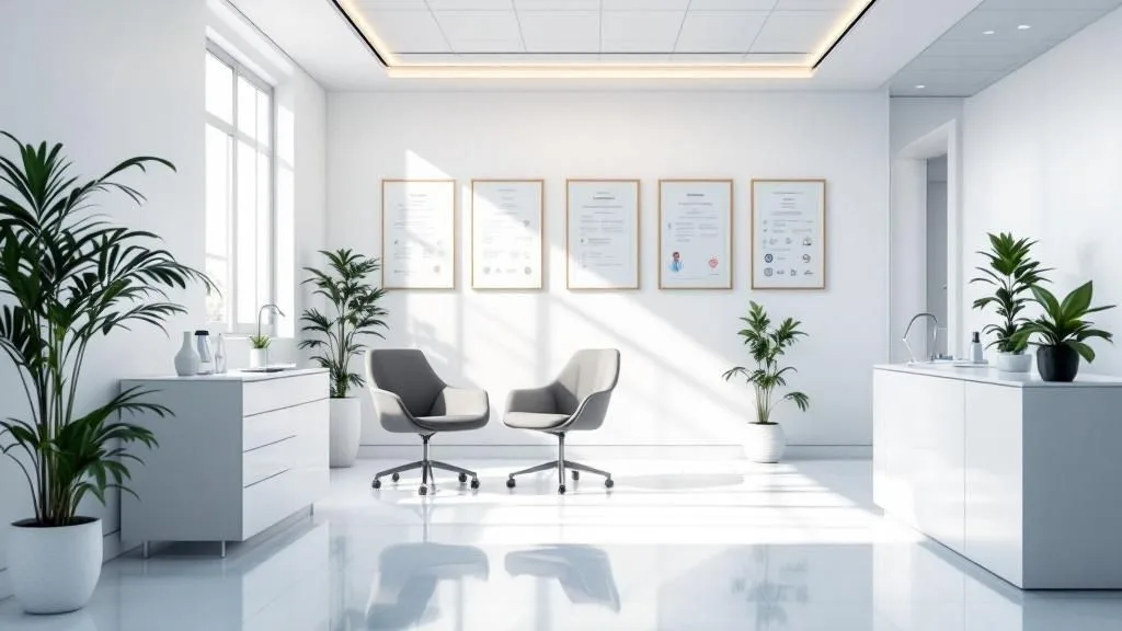 Interior of 24e Health Clubs