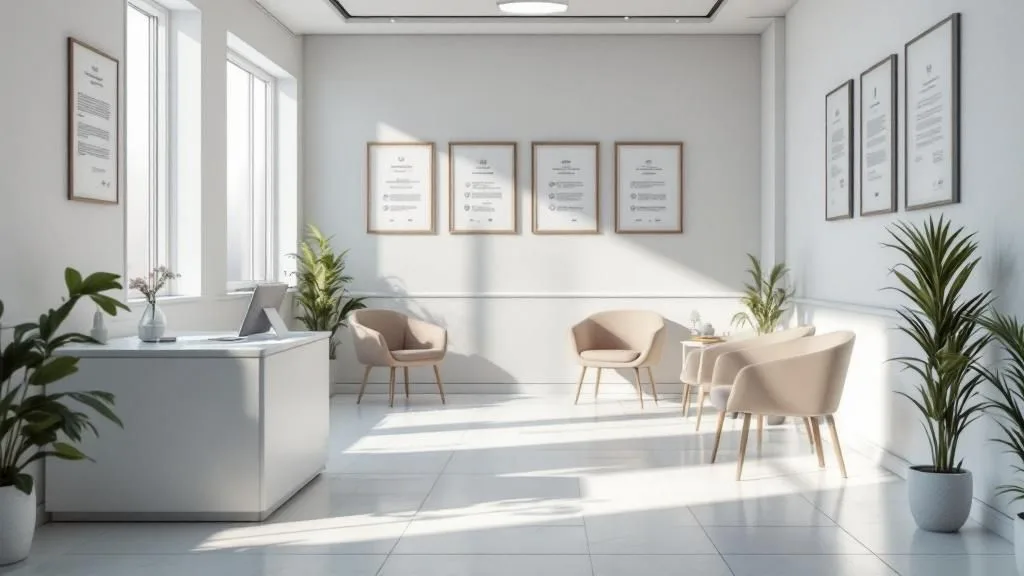 Interior of Aurora Med Spa