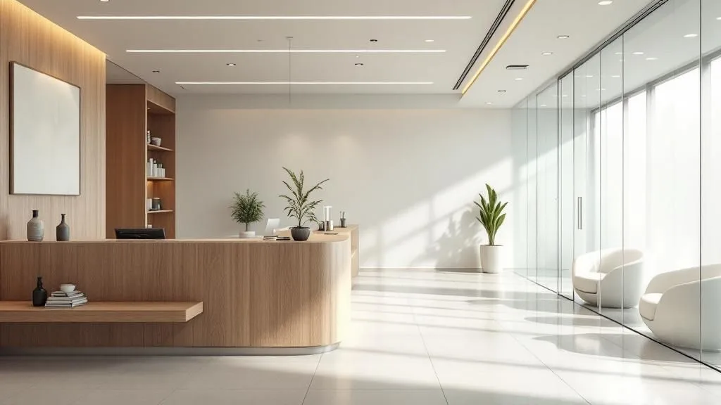 Interior of Skye Wellness