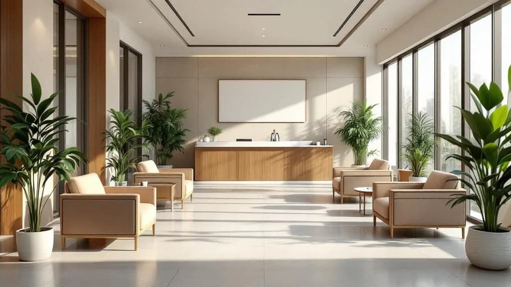 Interior of Excel Health