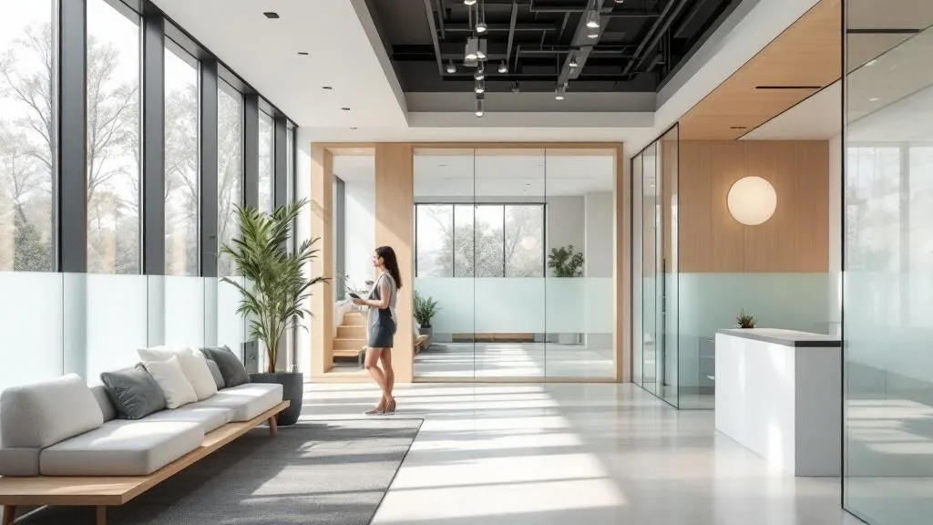 Interior of Modern Medical Solutions