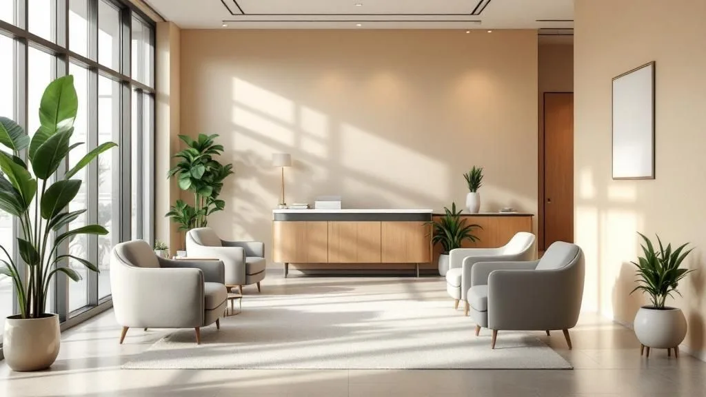 Interior of D'avoir Med Spa