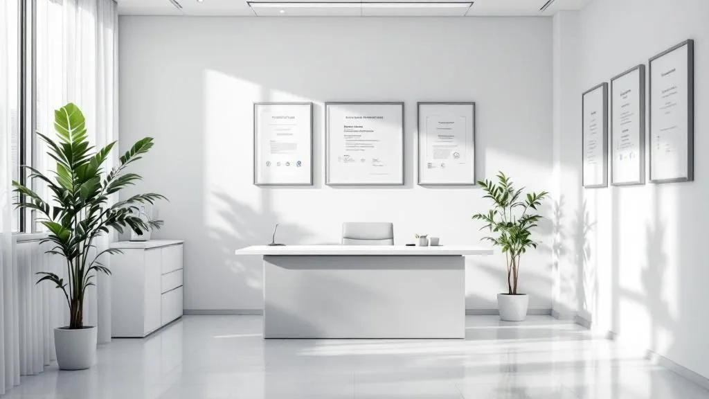 Interior of M L Med Spa