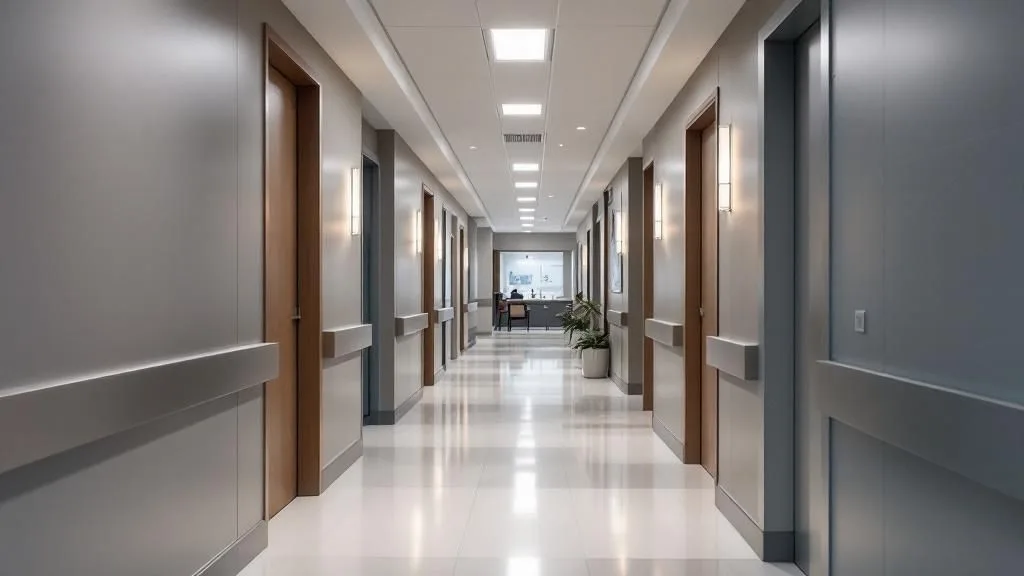 Interior of Pacific Health Center