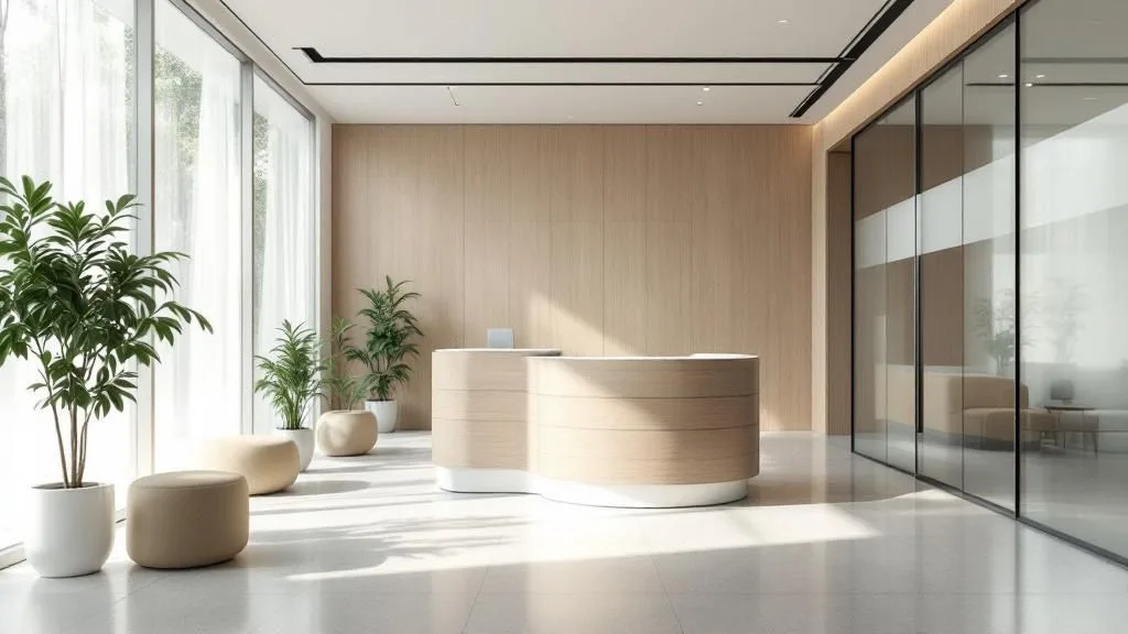 Interior of Queen Bee Wellness