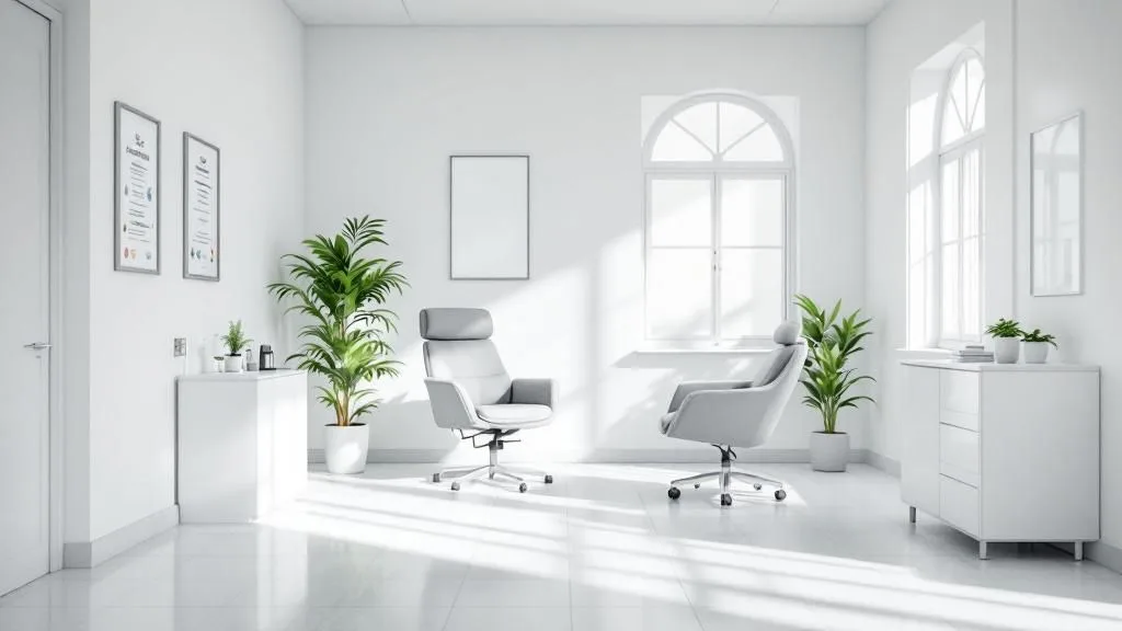 Interior of Acupuncture & Weight Control Center