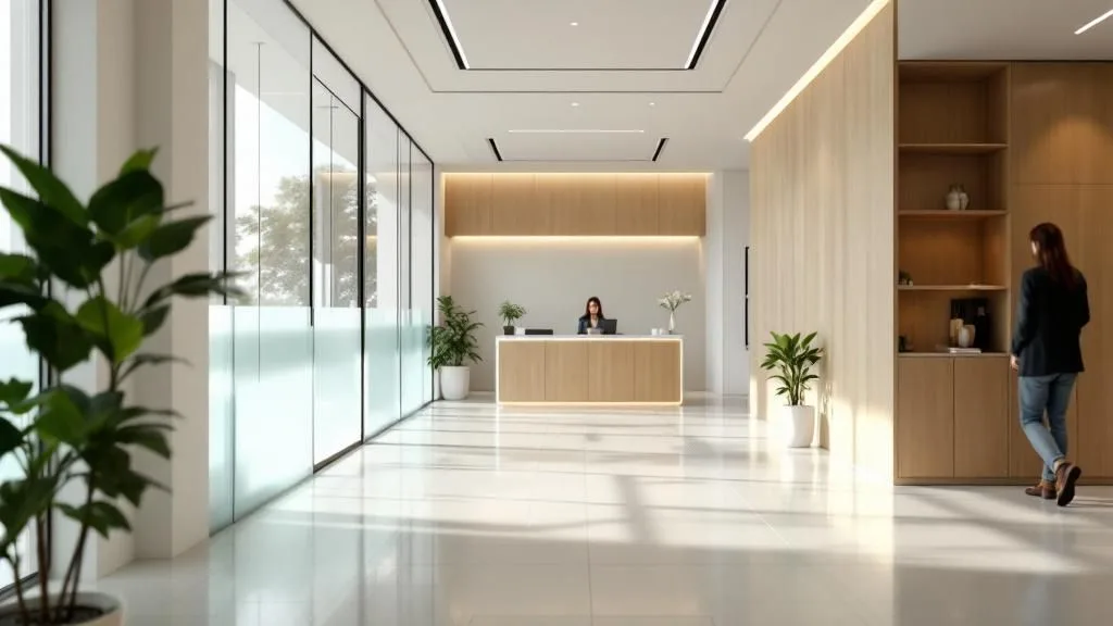 Interior of Butchart Health Center