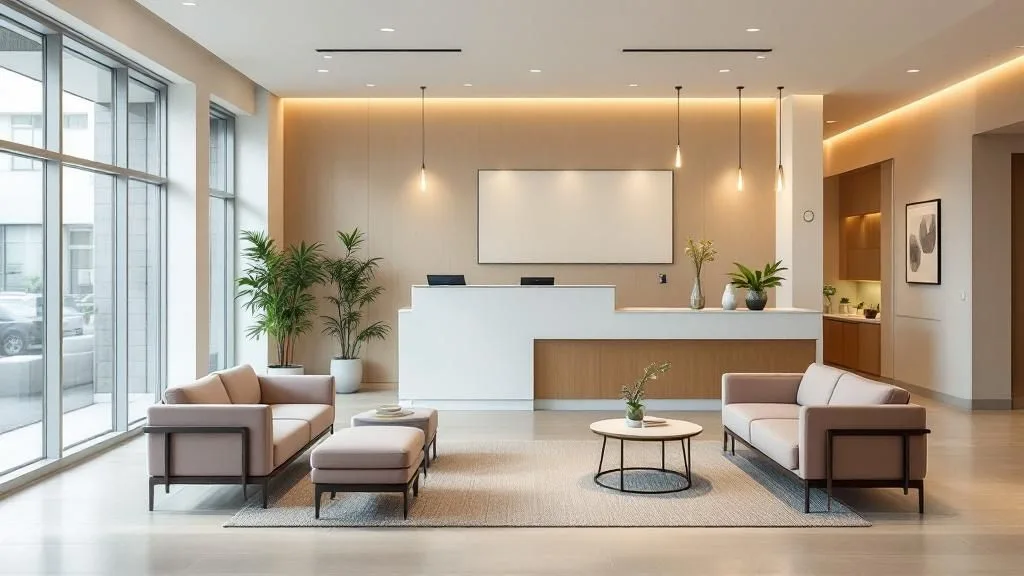 Interior of Doctor's Weight Clinic