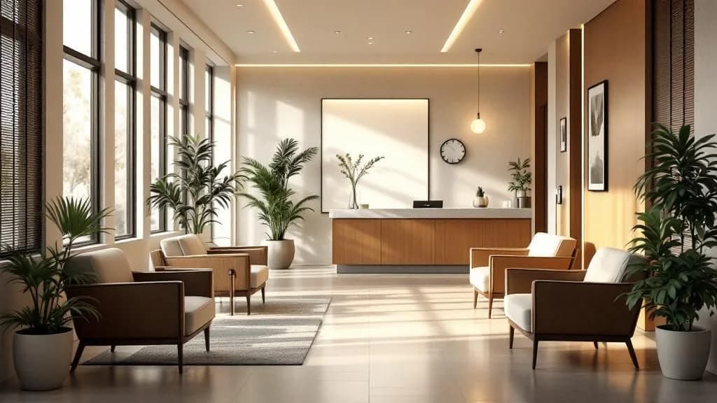 Interior of East West Chiropractic & Acupuncture Clinic