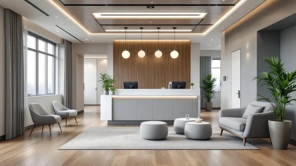 Interior of Glow Health Medical Clinic