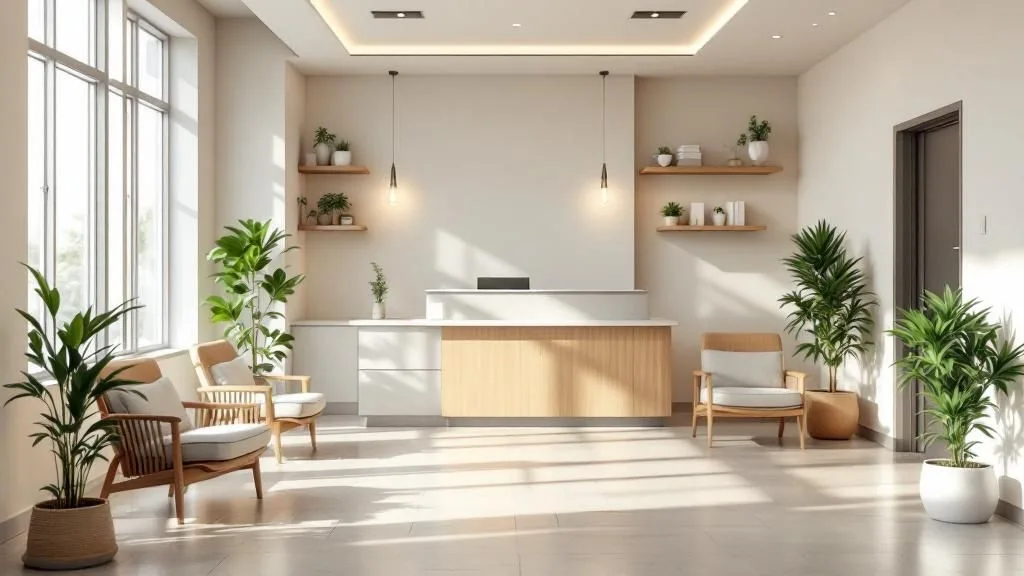 Interior of Gonstead Clinic