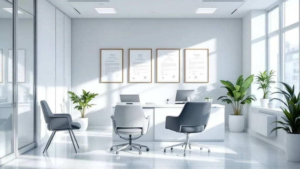 Interior of Healing Waters Wellness