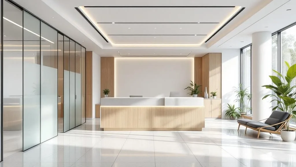 Interior of Mosaic Skin Studio