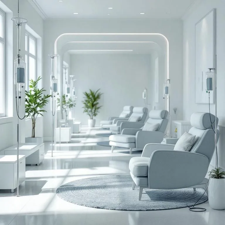 Treatment at NewU Hydration Lounge