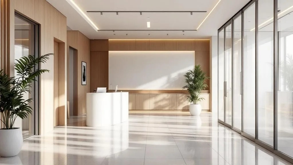 Interior of Red Light Day Spa