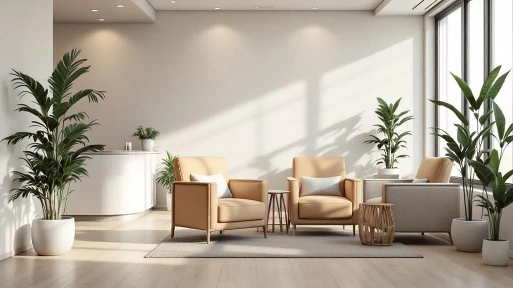 Interior of Lodes Chiropractic Center