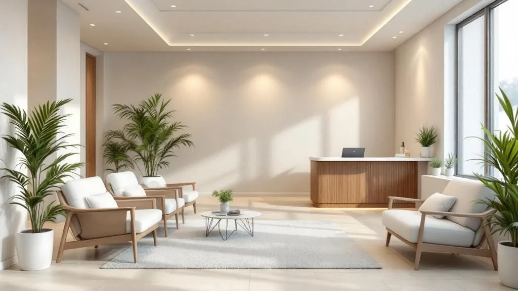 Interior of Abbracci Wellness Center