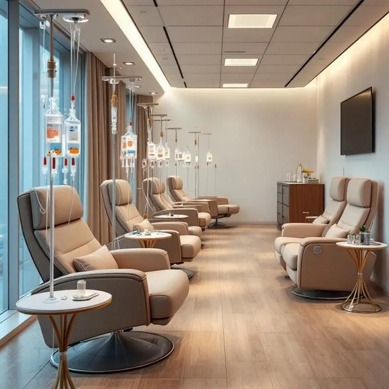 Treatment at DeLuxe IV Hydration and Wellness