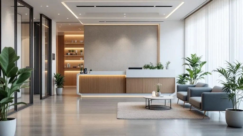 Interior of Dr Sende Wellness