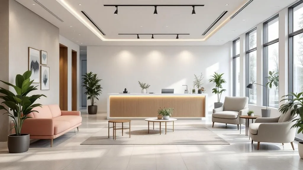 Interior of Medicology IV & Wellness