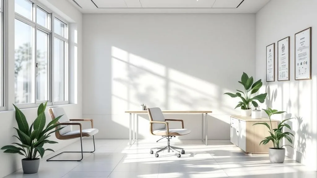 Interior of SLAE Aesthetics & Wellness