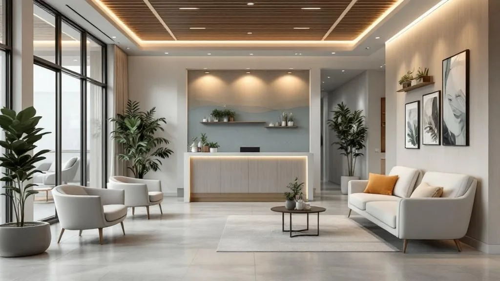 Interior of Sunrise Skin and Wellness