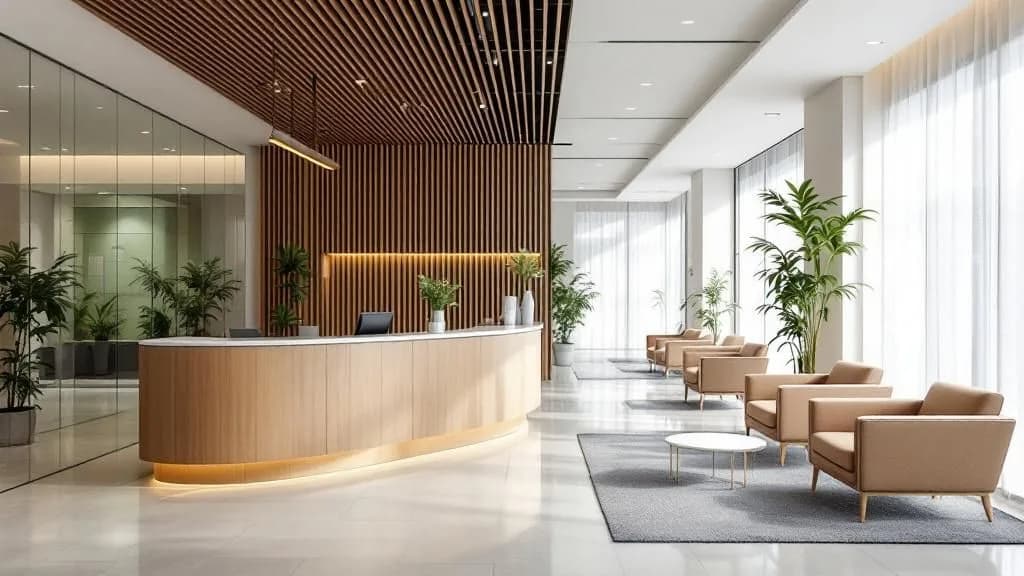 Interior of A plus clinic