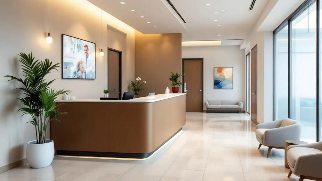 Interior of Balance Atlanta Family Chiropractic