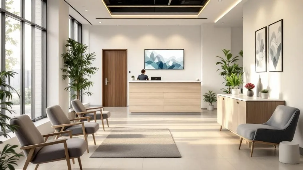 Interior of Balanced Bodies Wellness