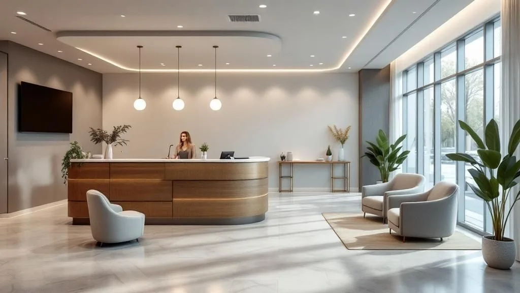 Interior of Park Ave Cosmetic Center - Roswell, GA