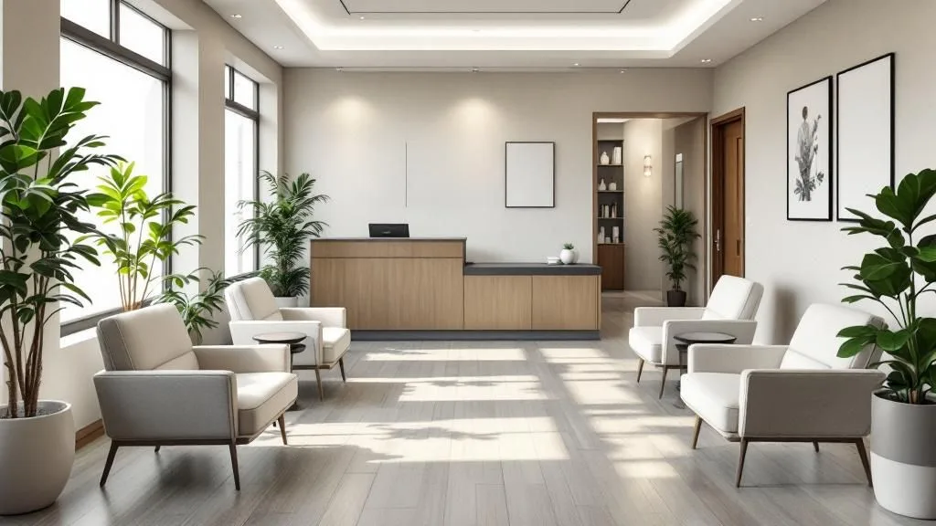 Interior of YMD Med Spa