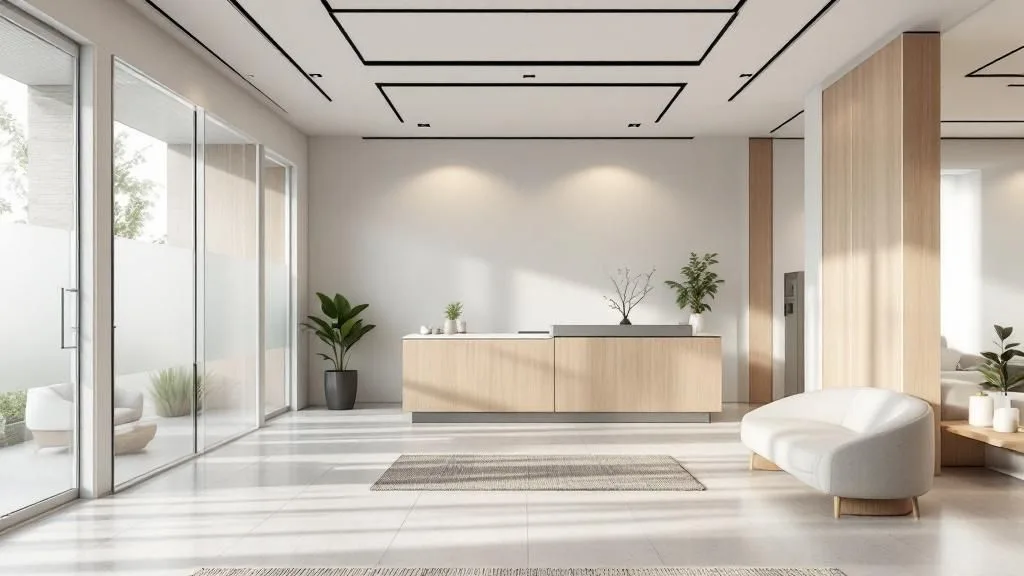 Interior of Finesse Med Spa & Wellness