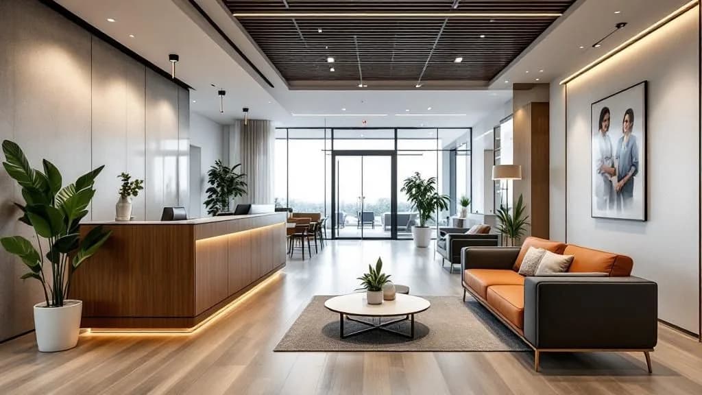 Interior of Optimal Health Medical Institute