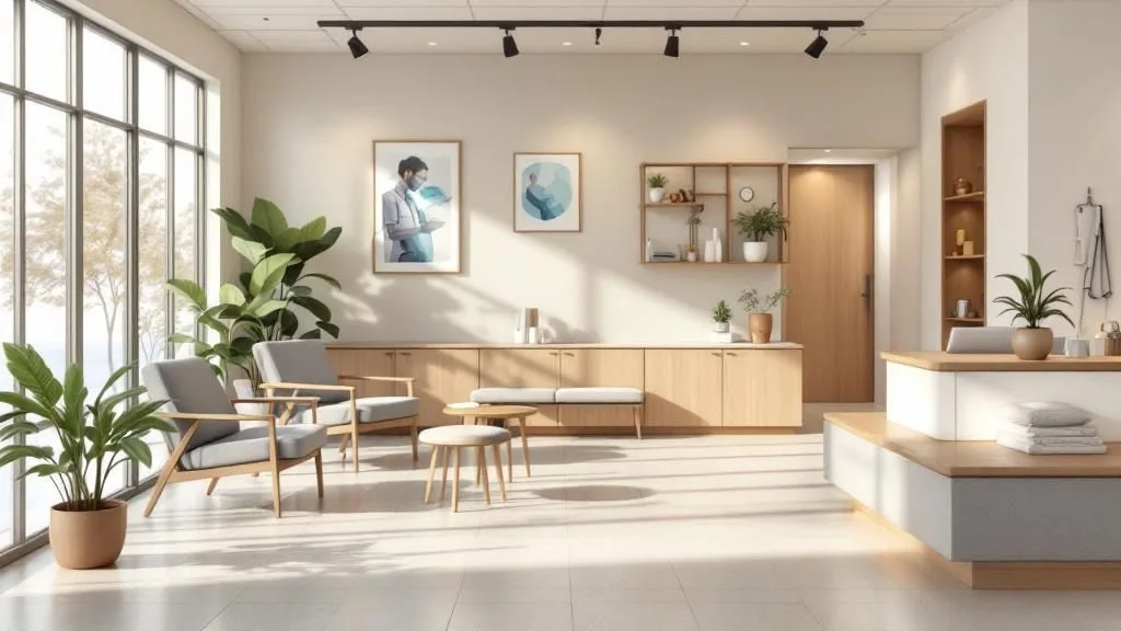 Interior of Instinct Fitness and Wellness