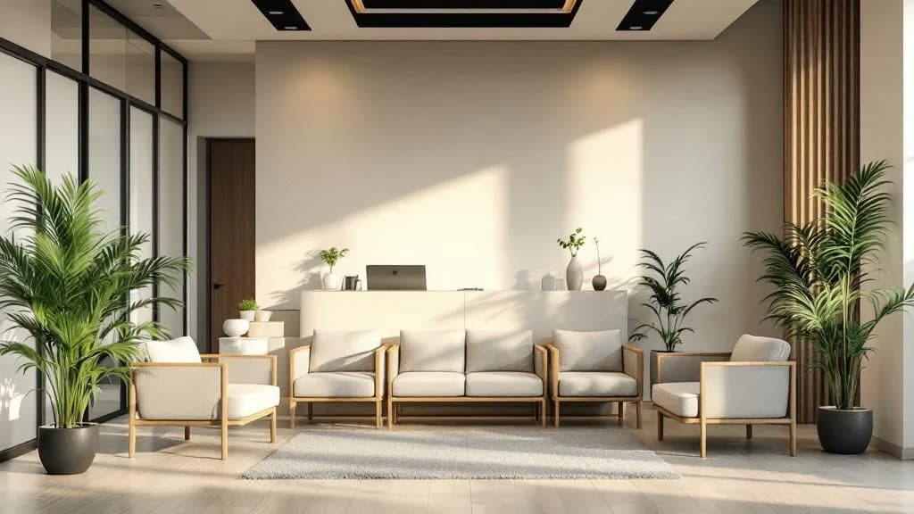 Interior of Transition Point Wellness