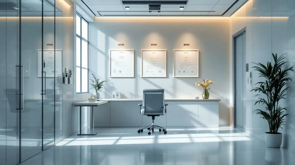 Interior of Dr Dowe Medical Clinic