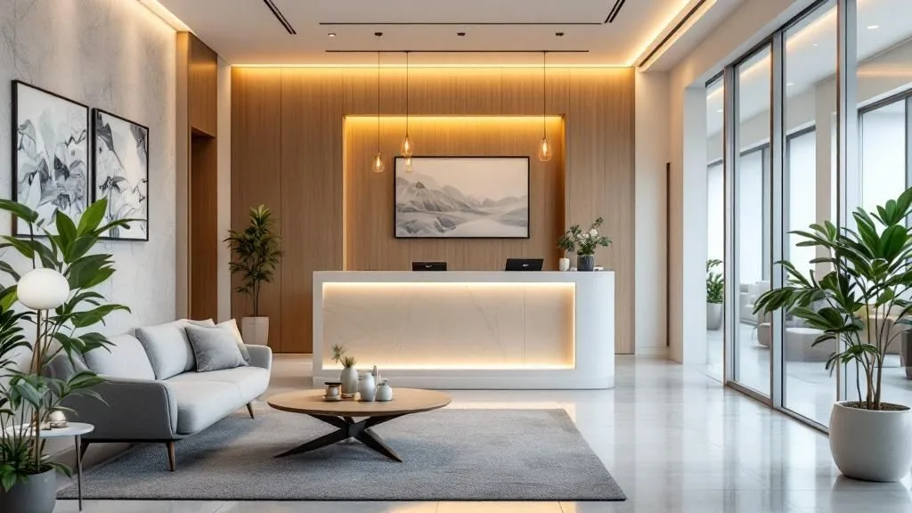 Interior of Foster Medical